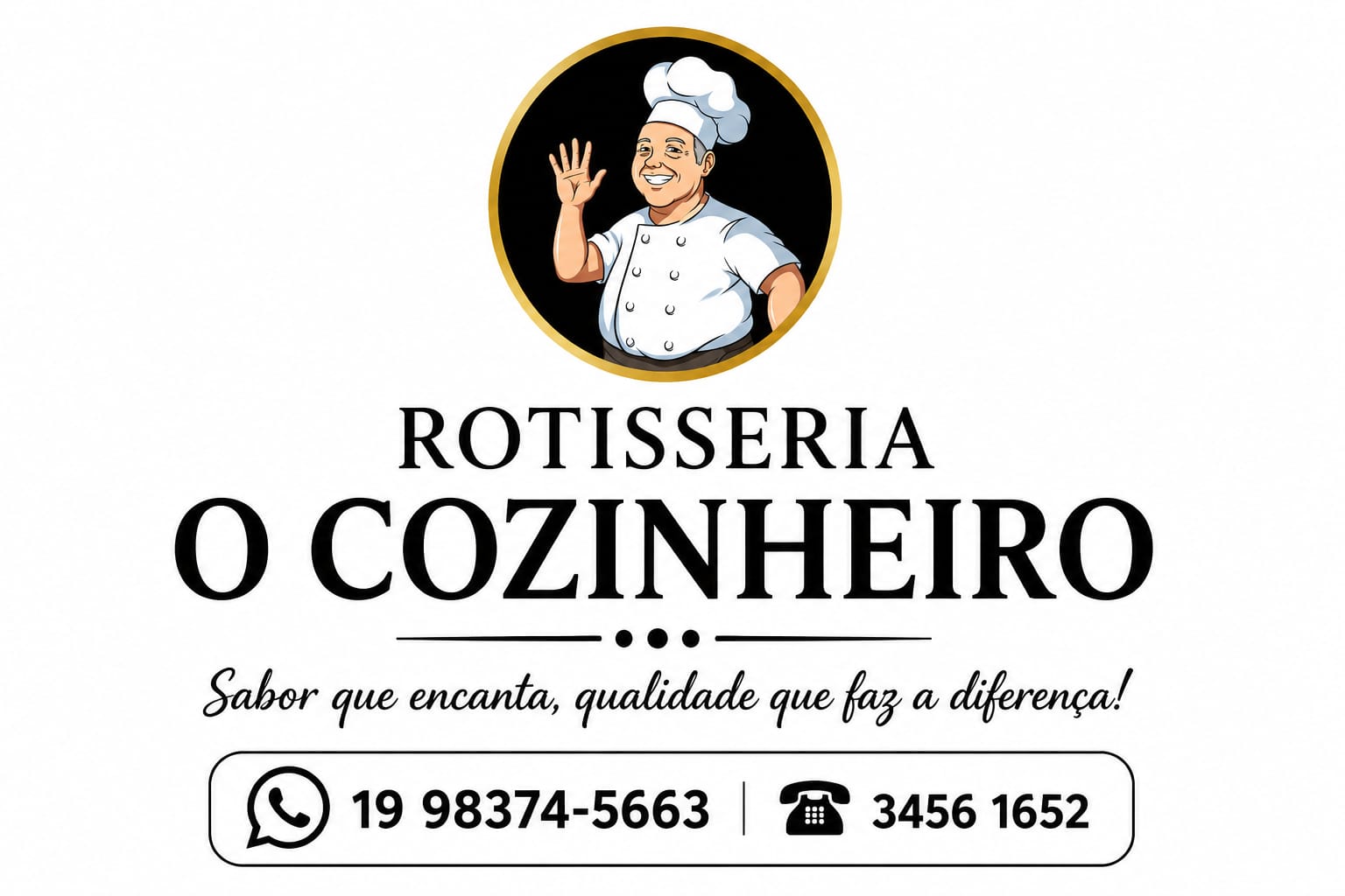 Rotisseria o cozinheiro 